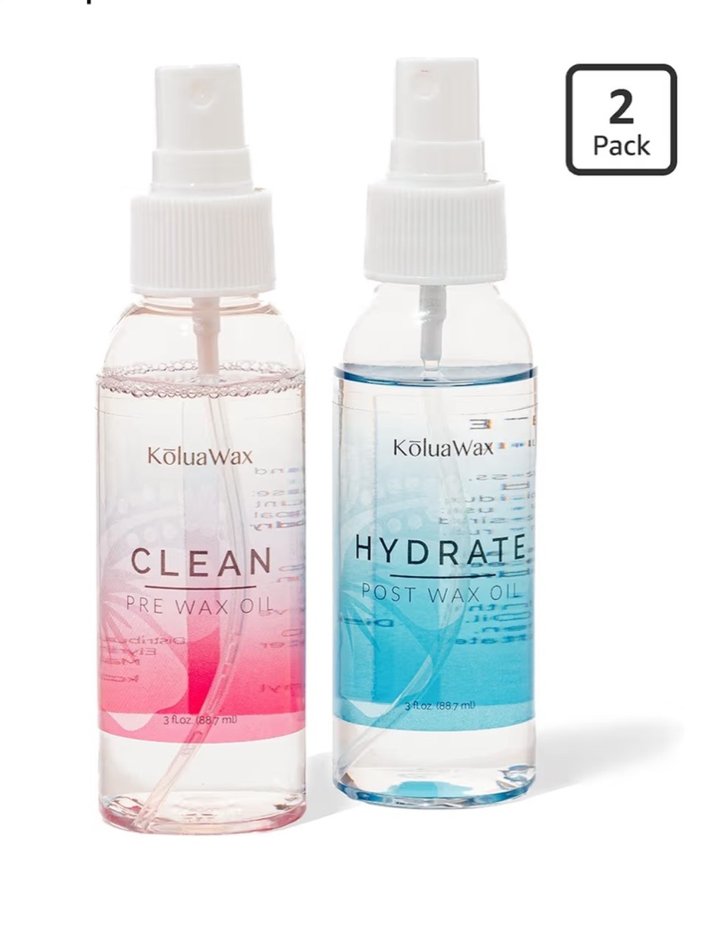 KoluaWax pre and post wax oil